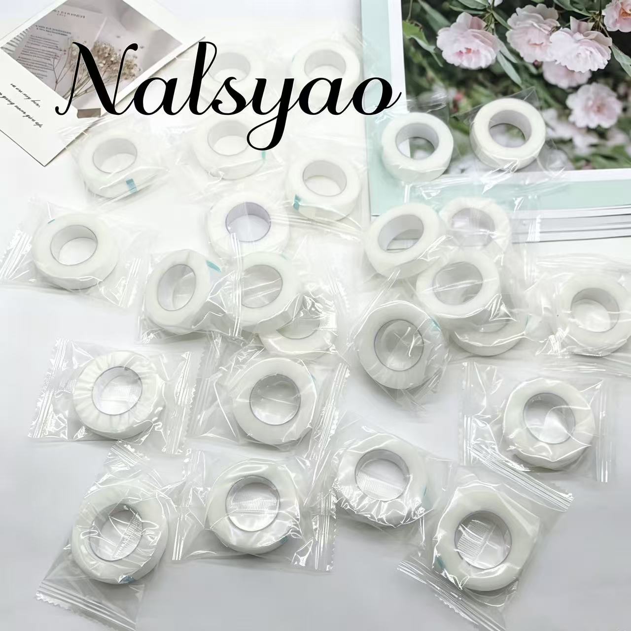 Grafting Tape - テープPE接着剤3/5ロールまつげエクステンションツールアイパッドマイクロポアまつげグラフト用品まつげリフティングテープ