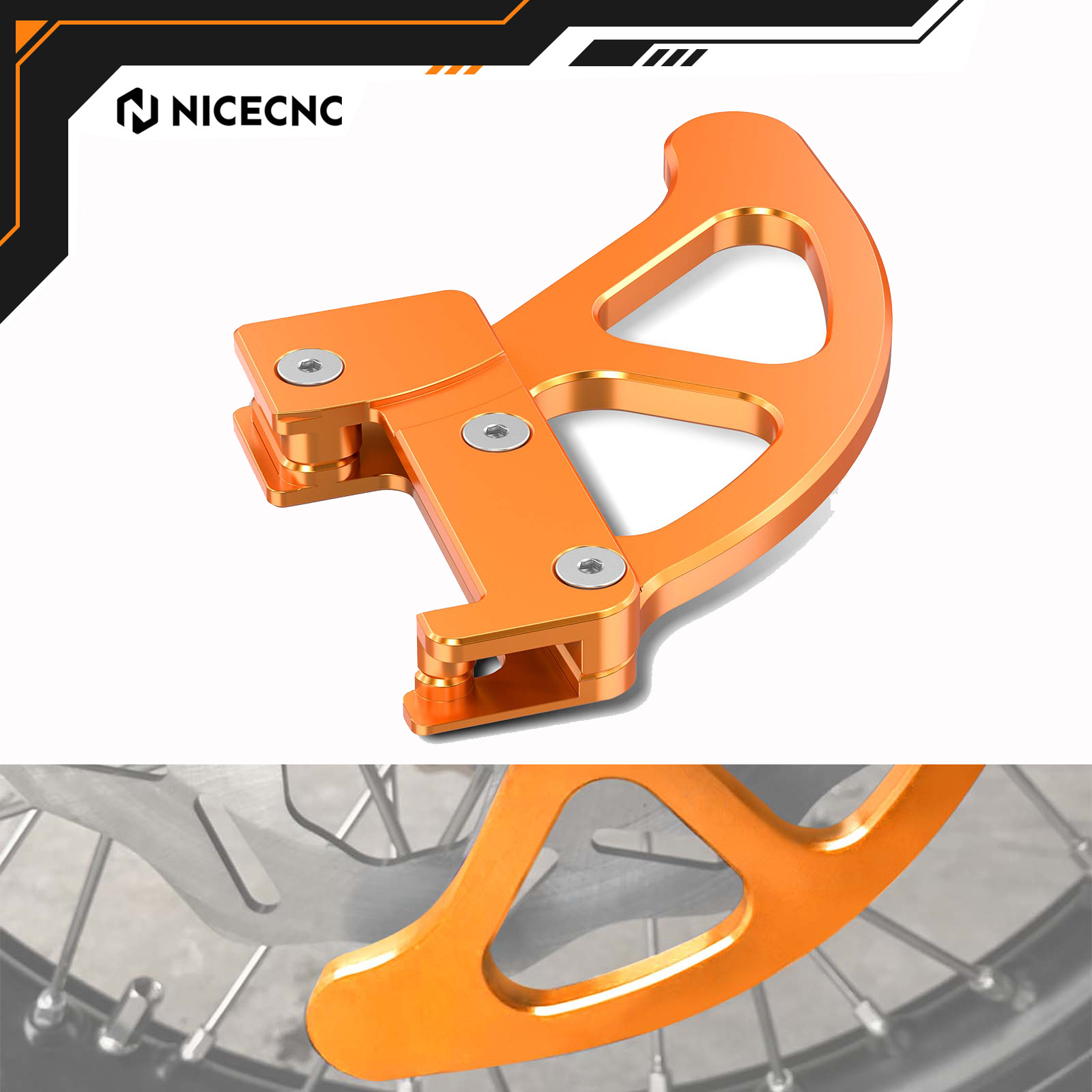 Husqvarna Chainsaw 450 - NICECNCリアブレーキディスクガード KTM EXC 300 EXC XCW