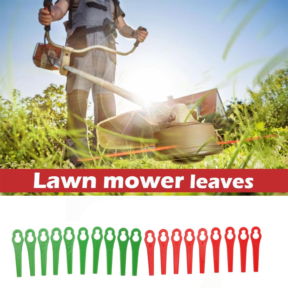 100 個プラスチックカッターブレード電動コードレス草トリマ - Gardening Tools Grass Cutter のレビューと価格