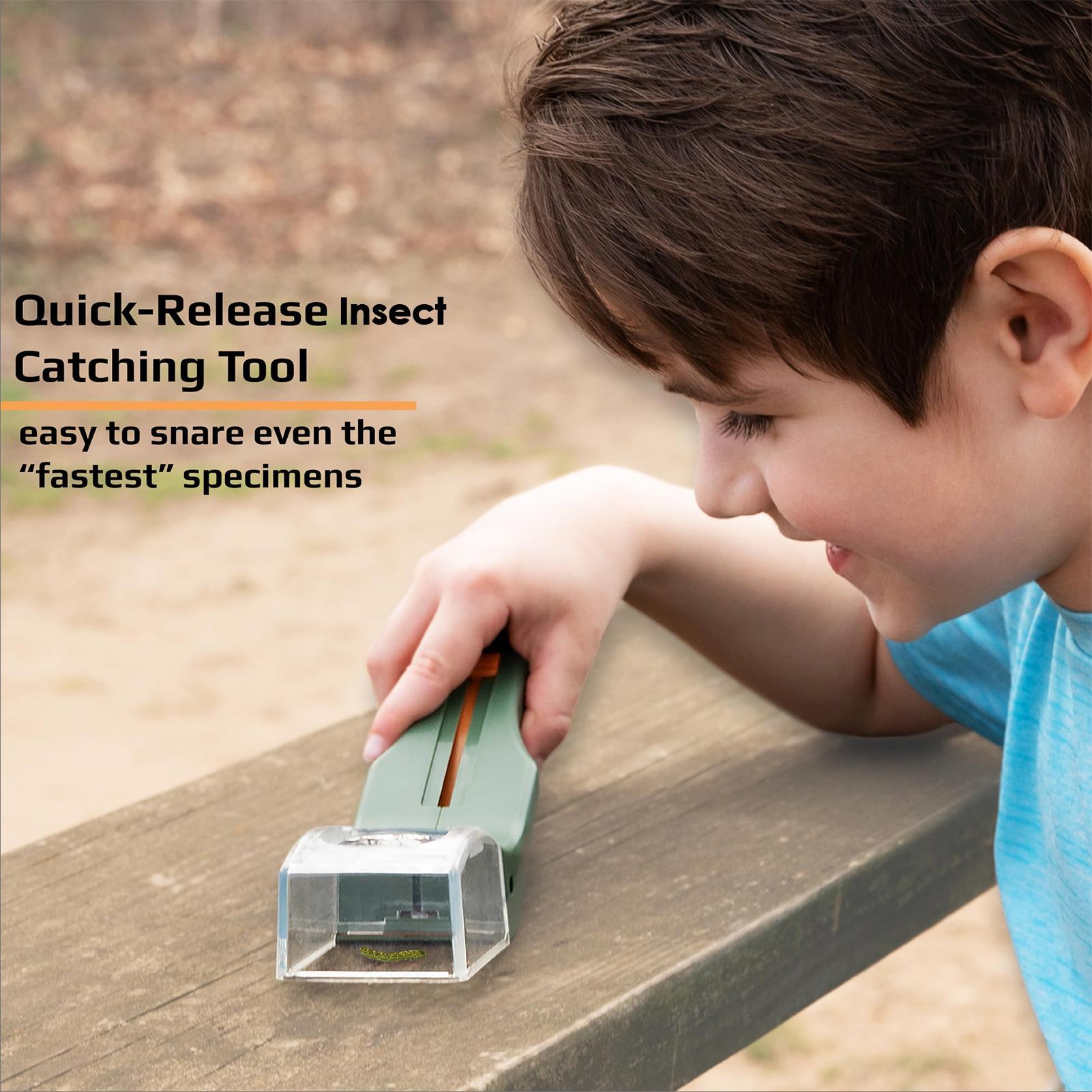 子供用虫眼鏡 5倍拡大鏡 クイックリリース教育用クリア探検ツ - Gardening Tools Girls のレビューと価格
