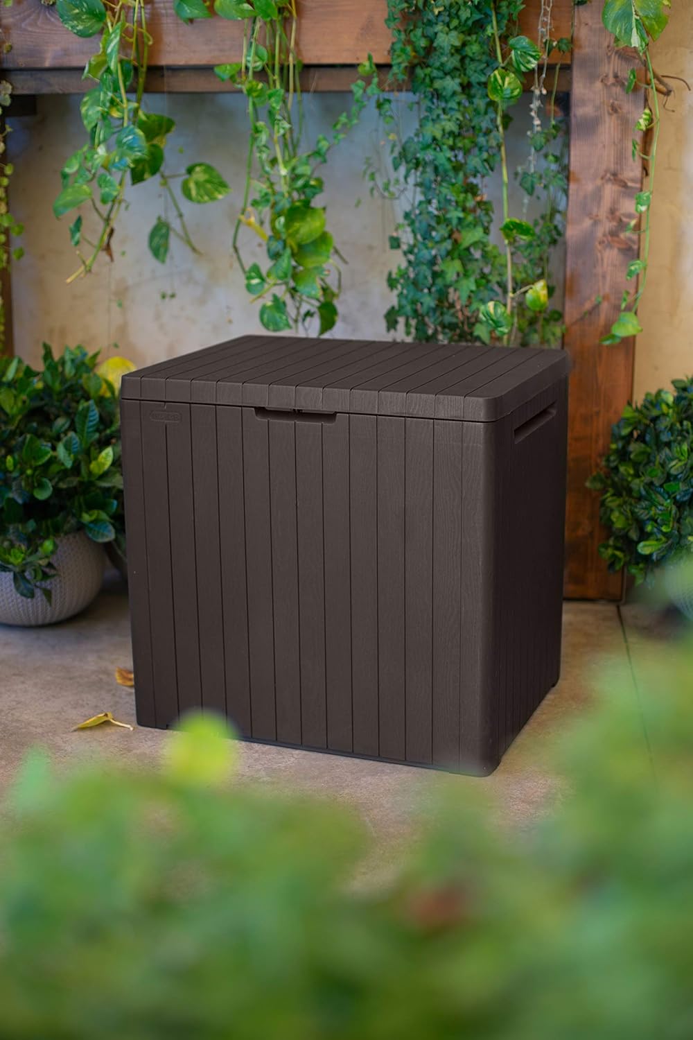 ケテルシティ 屋外収納ボックス ガーデンツールとクッション用 - Gardening Tools Images のレビューと価格