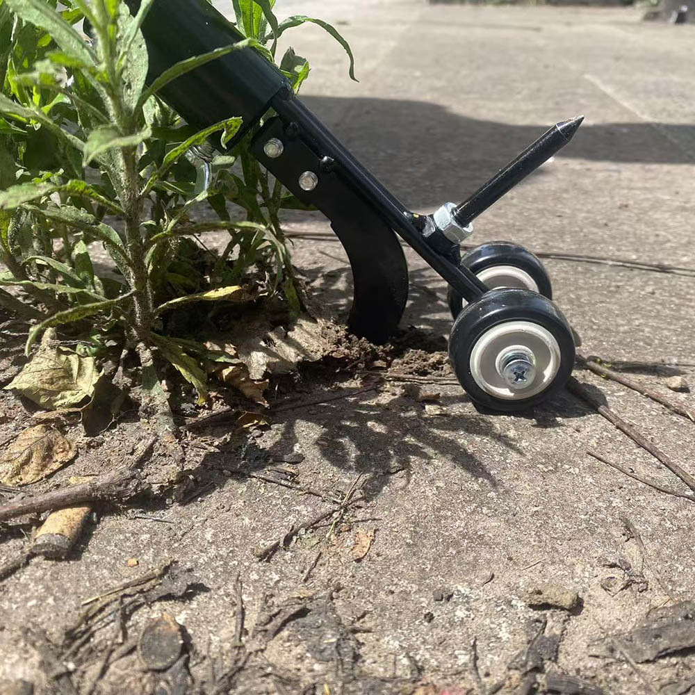 頑丈な庭の除草ツール 手動除草機 芝刈り機と補助ホイール付き - Gardening Tools Grass Cutter のレビューと価格