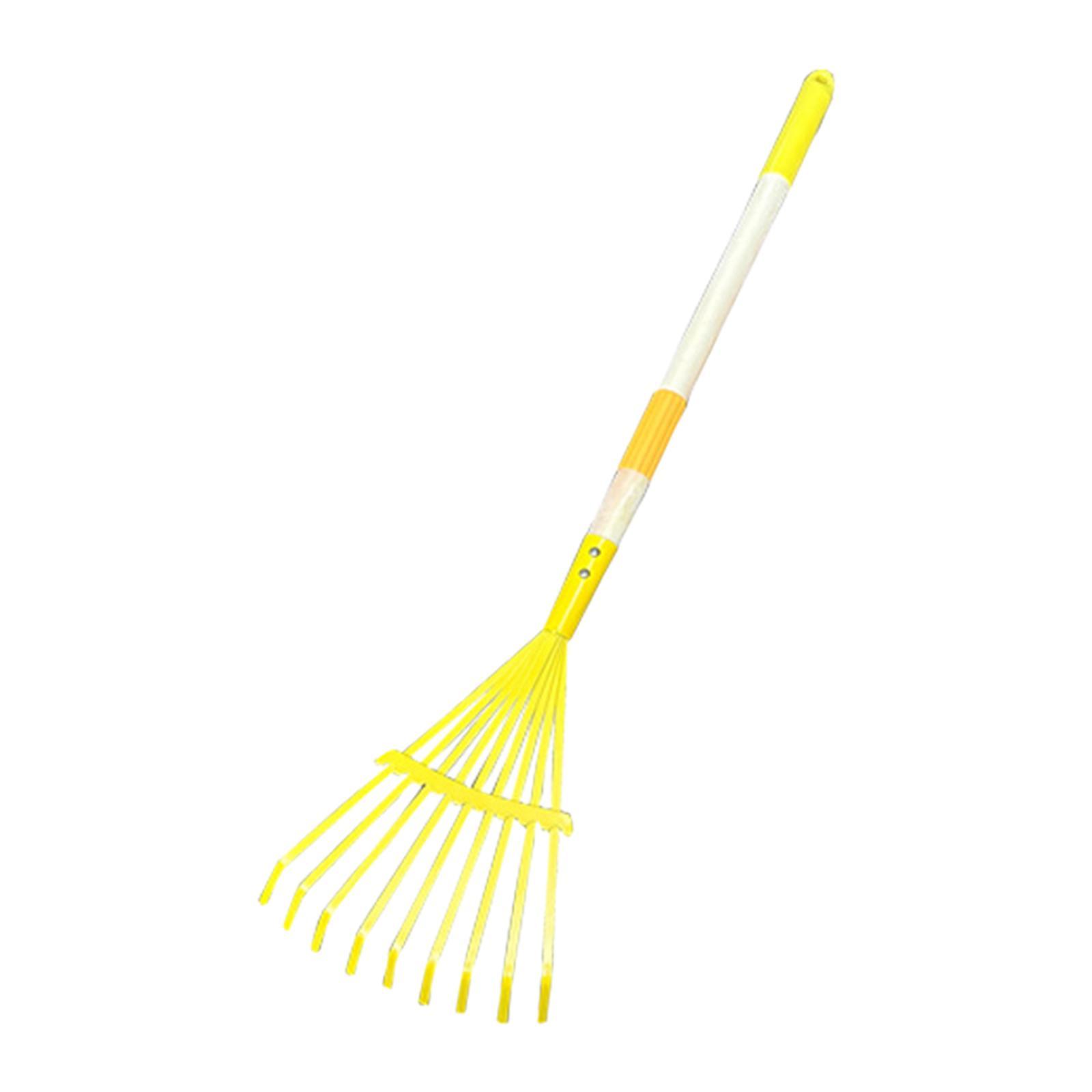 子供用リーフレーキ 実用的 76cm ポータブル コンパクト - Gardening Tools Girls のレビューと価格