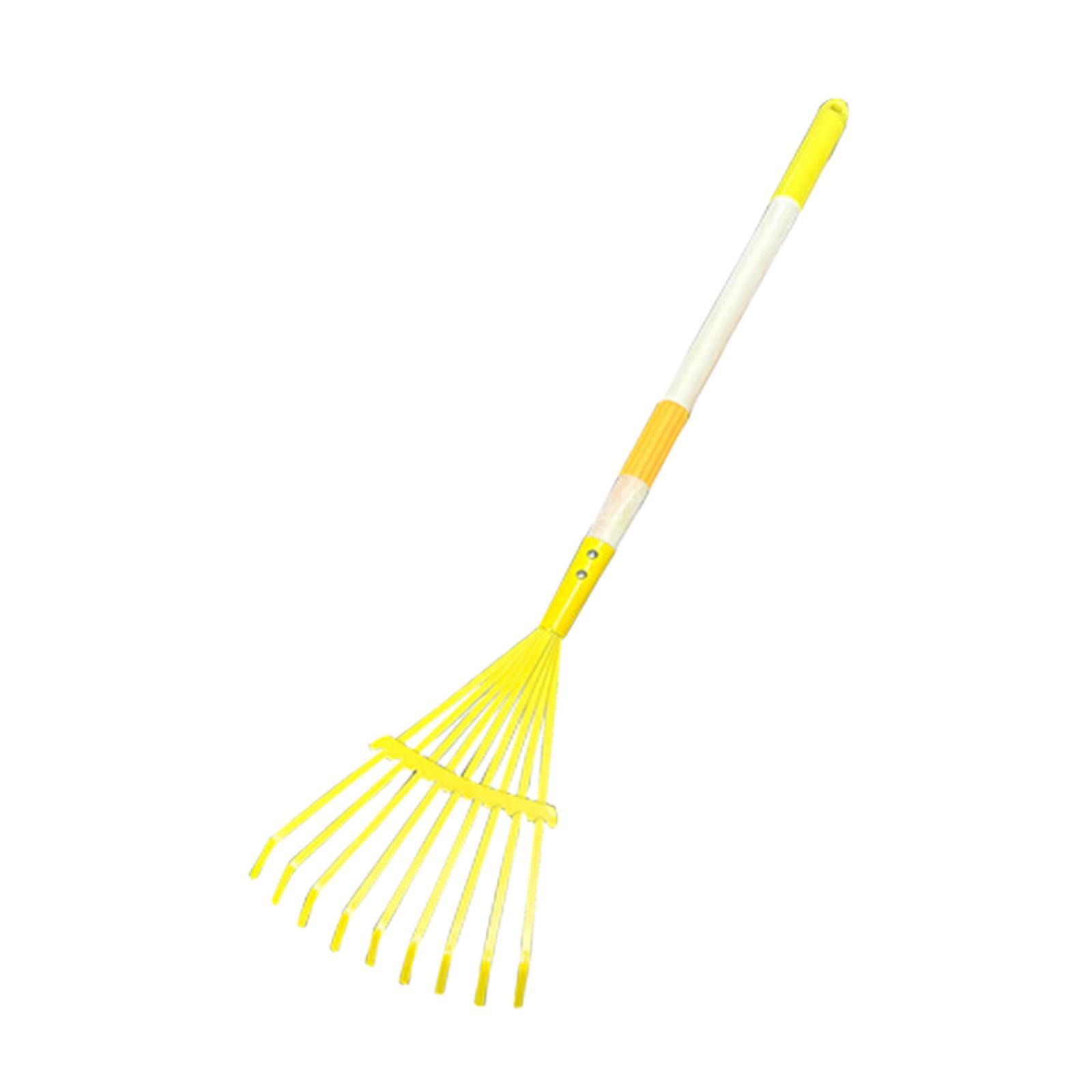 子供用リーフレーキ 実用的 76cm ポータブル コンパクト - Gardening Tools Girls のレビューと価格