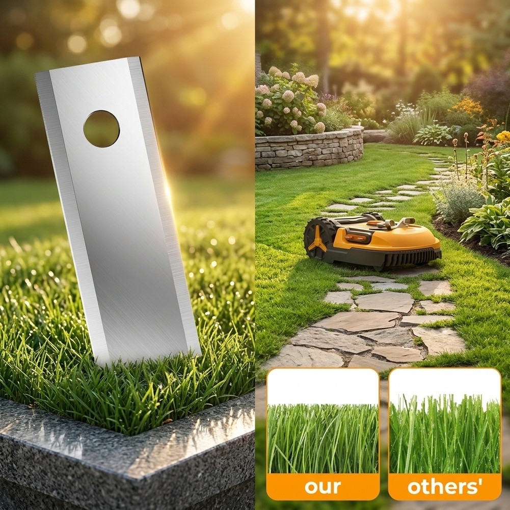 30 セットコーティングされた芝刈り機用ブレード、ネジ付き、 - Gardening Tools Grass Cutter のレビューと価格