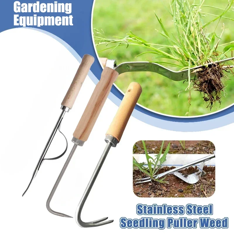 ステンレス鋼ガーデニングピンダー手動取り外しポータブルツール - Gardening Tools To Remove Weeds のレビューと価格
