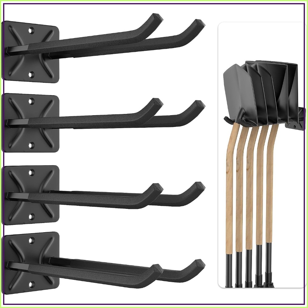 頑丈なガレージ収納フック、12.4インチの壁掛けハンガー（タ - Gardening Tools In のレビューと価格